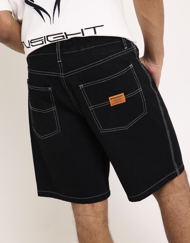 Insight - Knocker Contrast Stitch Jort