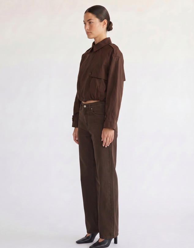 Style Addict - Darcy Cropped Trench