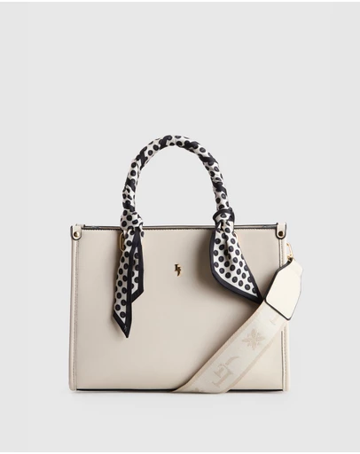 Laura Jones - Small Tote Bag With Scarf