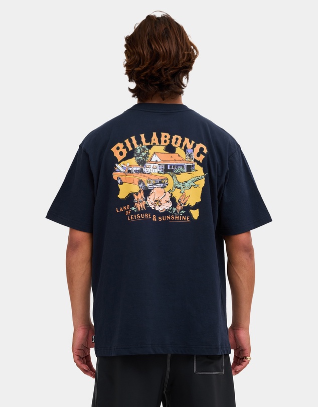 Billabong - Mens Aus Map T-Shirt