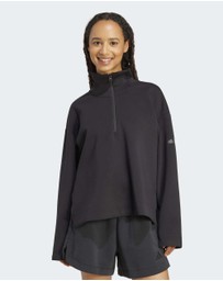 adidas Sportswear - Soft Lux Quarter-Zip Womens