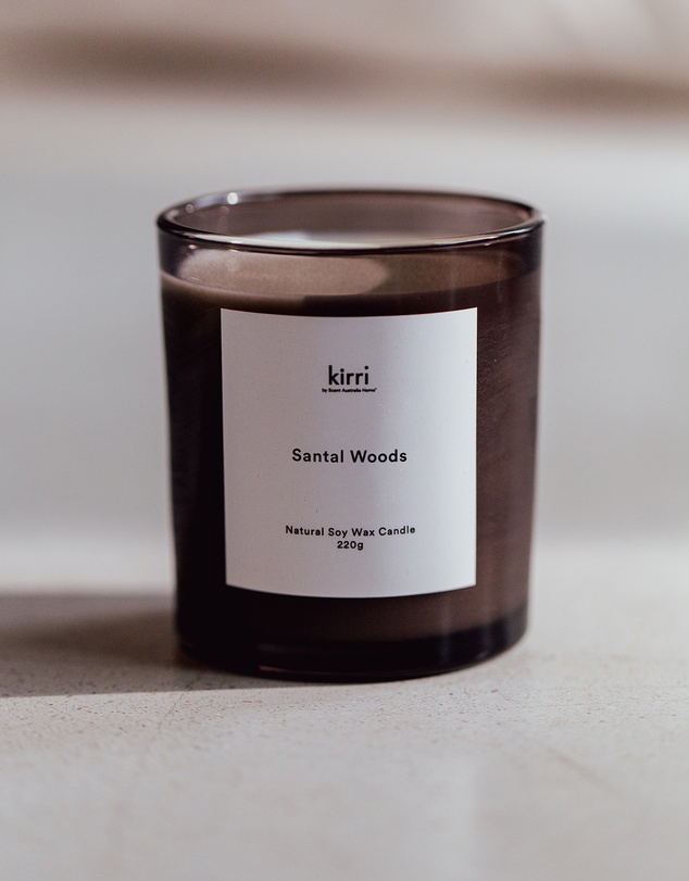 Kirri by Scent Australia Home - Santal Woods Candle (220g) Trio