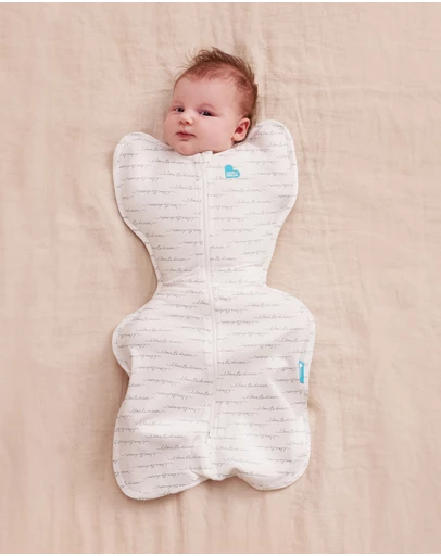 Love to Dream - Swaddle Up 1.0 TOG Stretch Cotton Dreamer in White