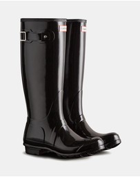 Hunter - Original Tall Gloss Wellington Boots - Women's