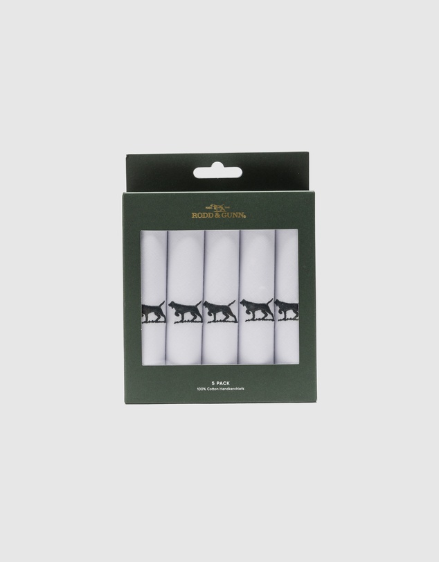 Rodd & Gunn - Gunner Handkerchief 5 Pk