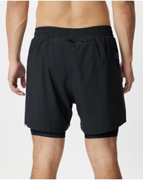 2XU - 5in 2-In-1 Aero Mesh Shorts