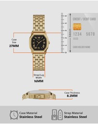 Fossil - Harlow Gold Tone Analogue Watch
