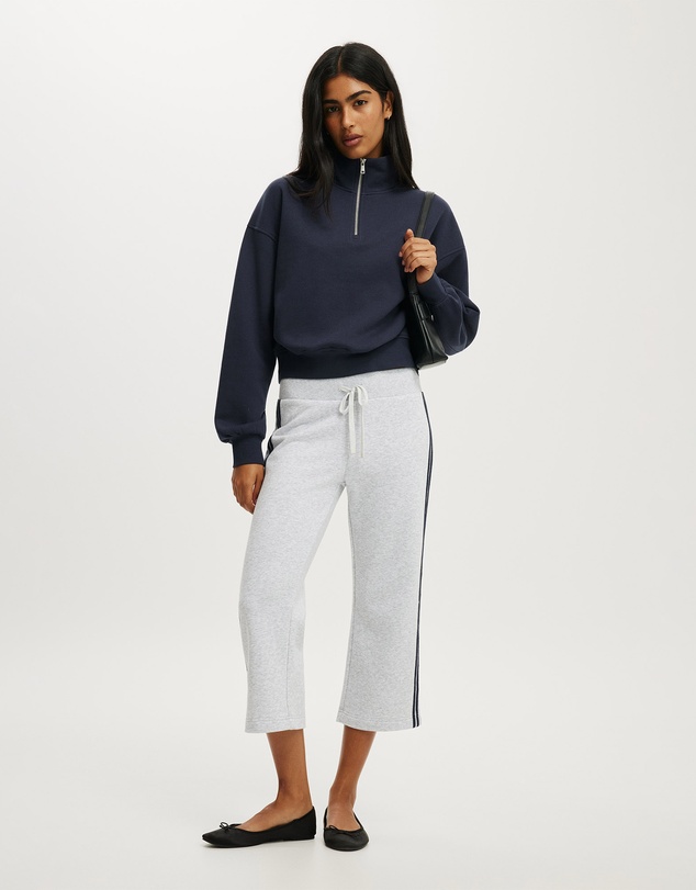 Cotton On - Quarter Zip Sweatshirt