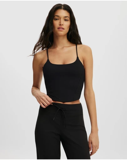Cotton On Body Active - Ultra Soft Contour Strappy Back Tank