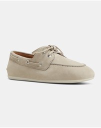 Sperry - Slim Boat Leather Nubuck Pumice- Women's