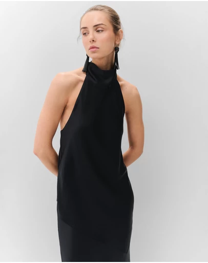 UNISON - Satin Halter Top