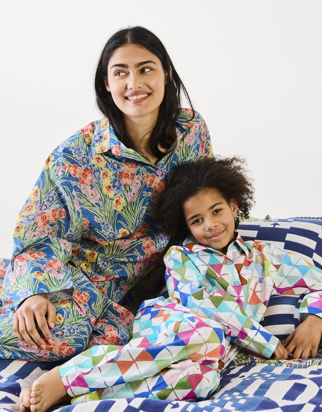 Kip&Co - Kip&Co x Anna Spiro Turkish Delight Kids Organic Cotton Long Sleeve Shirt and Pants Pyjama Set