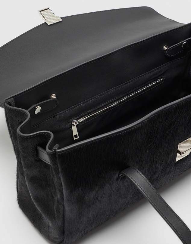 Nakedvice - The Abel Black Pony Hair Bag