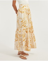 Amelius - Rosemallow Pleated Skirt