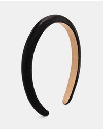Morgan & Taylor - Mini Nicolette Faux-Leather Headband