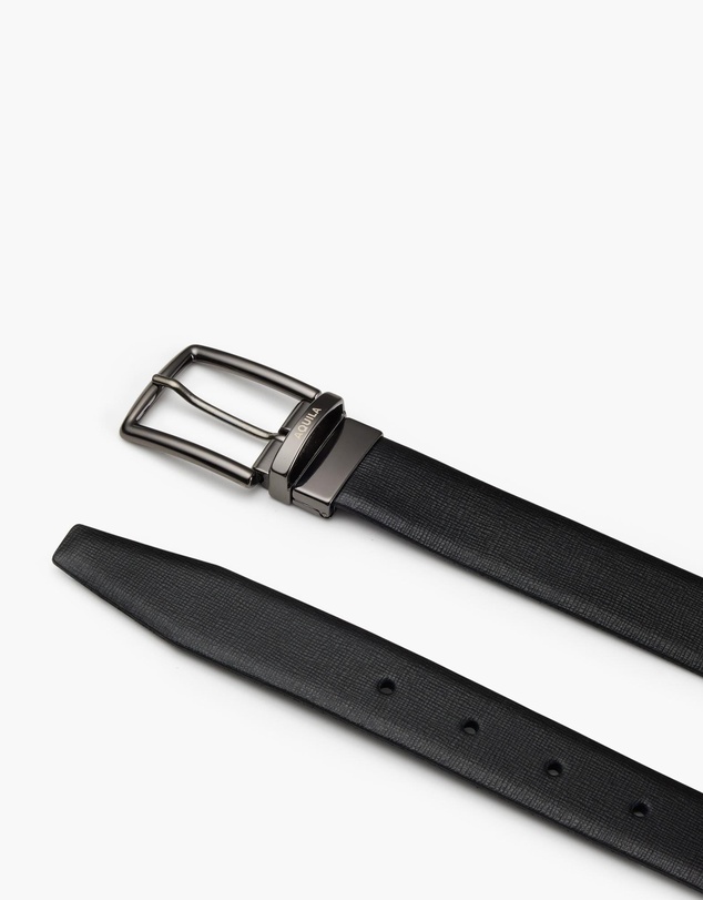 Aquila - Martini Black/Brown Reversible Belt