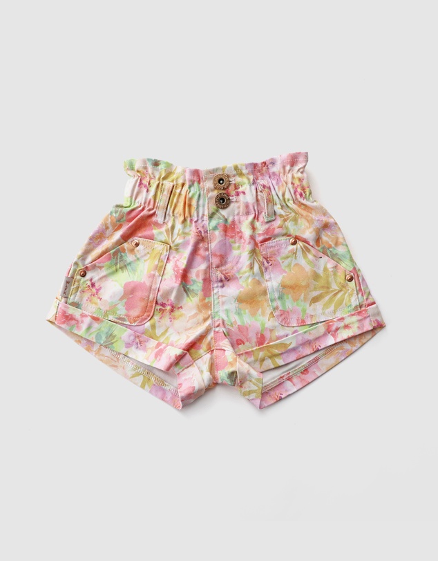 WITH LOVE FOR KIDS - Paperbag Denim Shorts - Babies - Kids