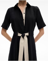 Witchery - Eyelet Detail Midi Dress
