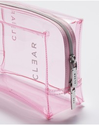 CEE CLEAR - Small Blush Cosmetic Case