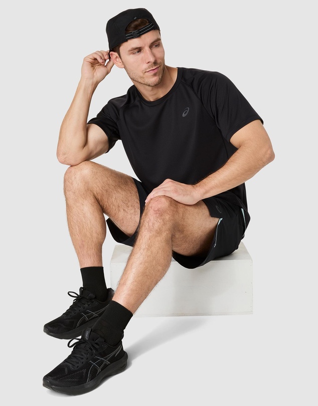 ASICS - Actibreeze Panel Jacquard Short Sleeved Top - Men's