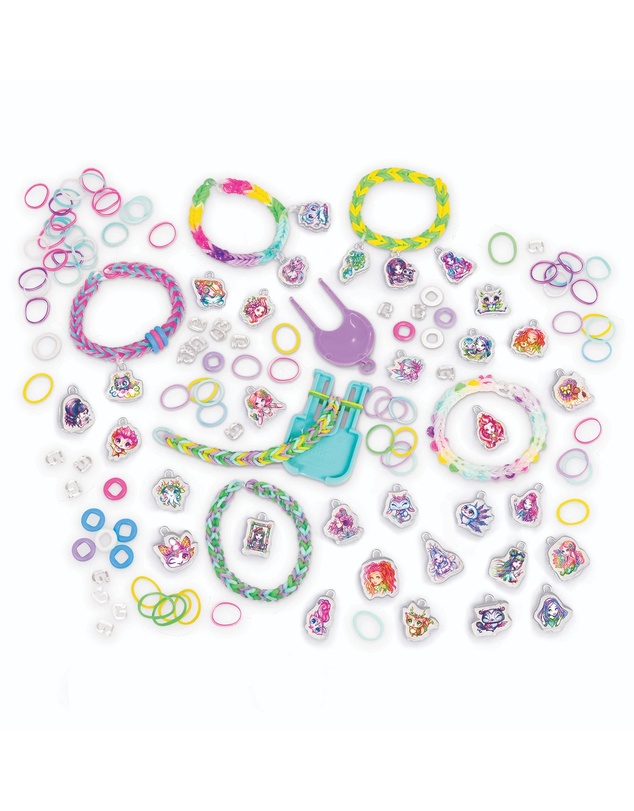 Nebulous Stars - Rainbow Loom - Charm Bracelet Set
