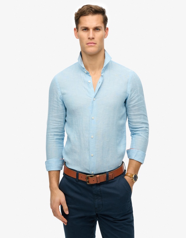 Superdry - Vacation Long Sleeve Linen Shirt
