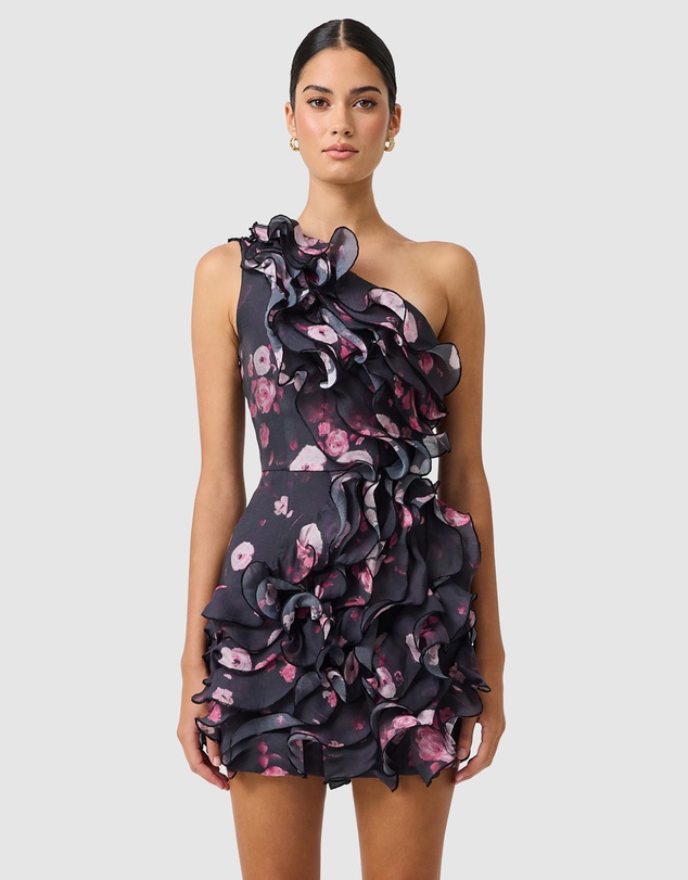 Elliatt - Florisse Ruffle Mini Dress