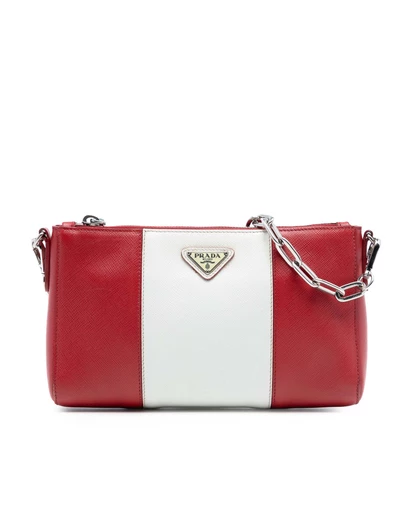 Pre-Loved by Azura Reborn - Pre-Loved Bicolor Saffiano Lux Crossbody