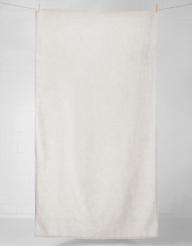 Aura Home - Vintage Linen Tablecloth in Sand