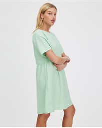 White By FTL - Zavi Linen Dress