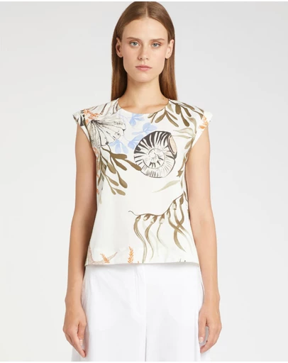 Marella - Affine Printed Top