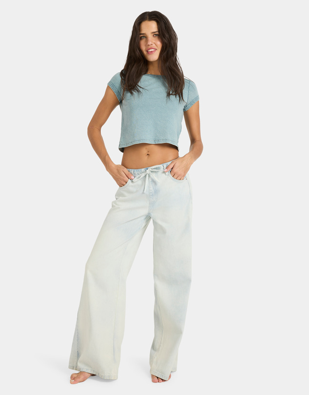Billabong - Womens Jade Saltwashed Linen Pants