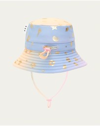 Huxbaby - Shell Foil Ombre Swim Hat - ICONIC EXCLUSIVE - Kids
