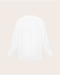 IDA+S - Dahlia Pleated Button Down Blouse