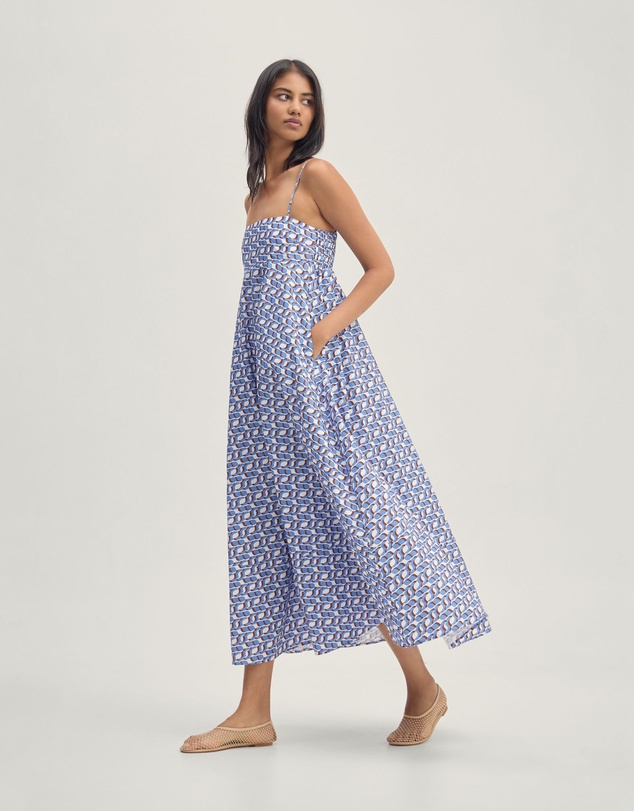 Oxford - Jessie Cotton Printed Dress