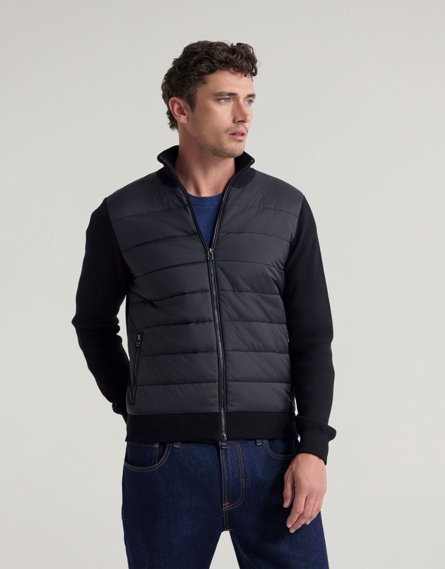 Oxford - Lorenzo Knit Sleeve Puffer Jacket