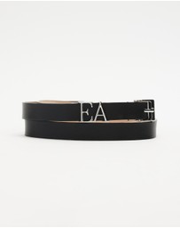 Emporio Armani - Cintura Primo Fianco Vitello Soft - Tongue Belt Leather Soft