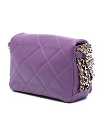 Pre-Loved by Azura Reborn - Pre-Loved Mini Lambskin Triple Chain Full Flap