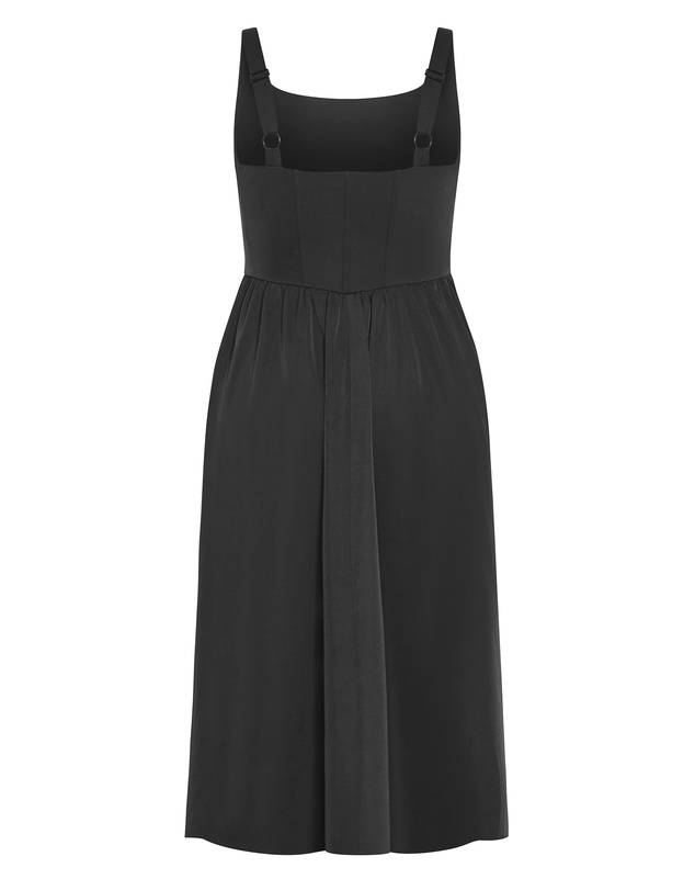 City Chic - Midi Corset Dress