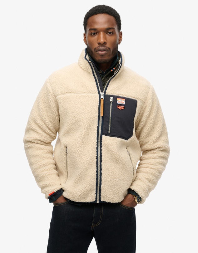 Superdry - Vintage Retro Full Zip Fleece