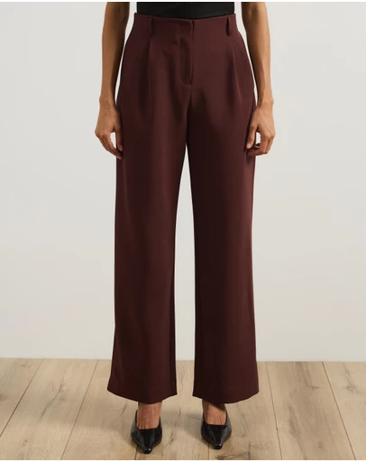 Atmos&Here - Eve Tailored Straight Leg Pants