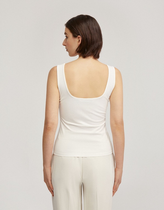 Oxford - Agatha Square Neck Tank