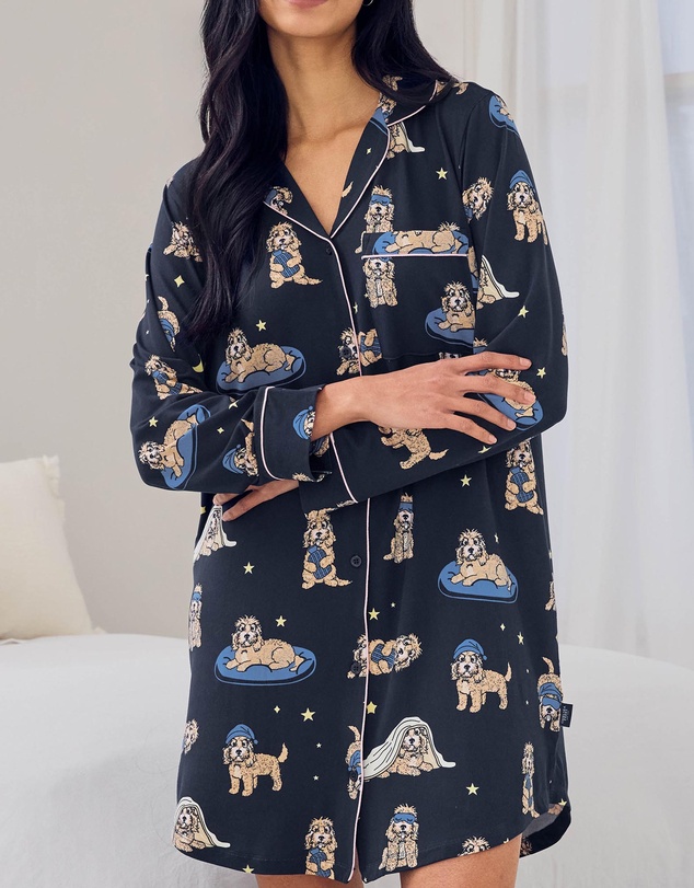 Chelsea Peers - Sleepy Dog Classic Night Shirt
