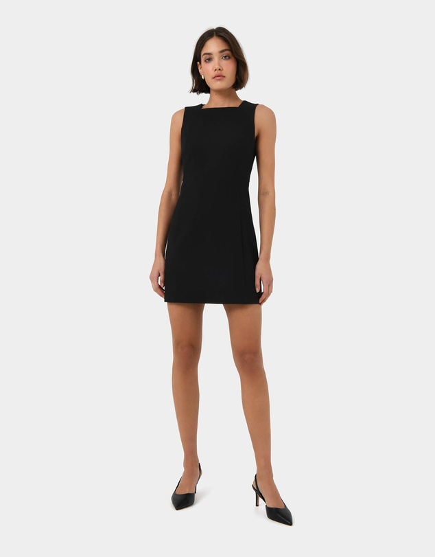Forcast - Ava Square Neck Panel Dress