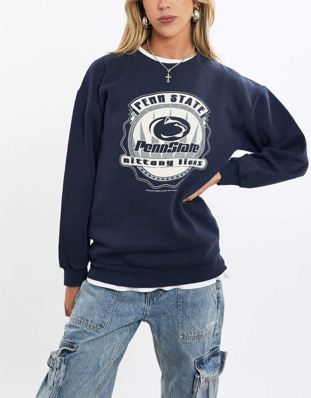 Vintage by The Real Deal - Pre Loved - Vintage 90s NCAA Penn State Nittany Lions Sweatshirt