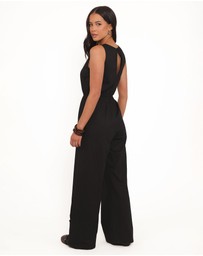 Petal & Pup - Sansa Stretch Jumpsuit - Black