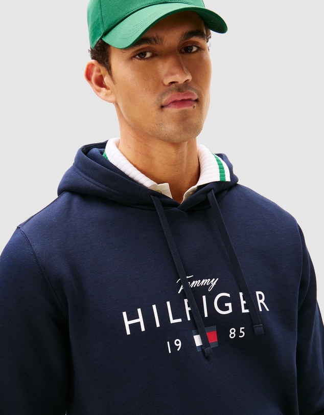 Tommy Hilfiger - Logo Graphic Flex Fleece Hoody