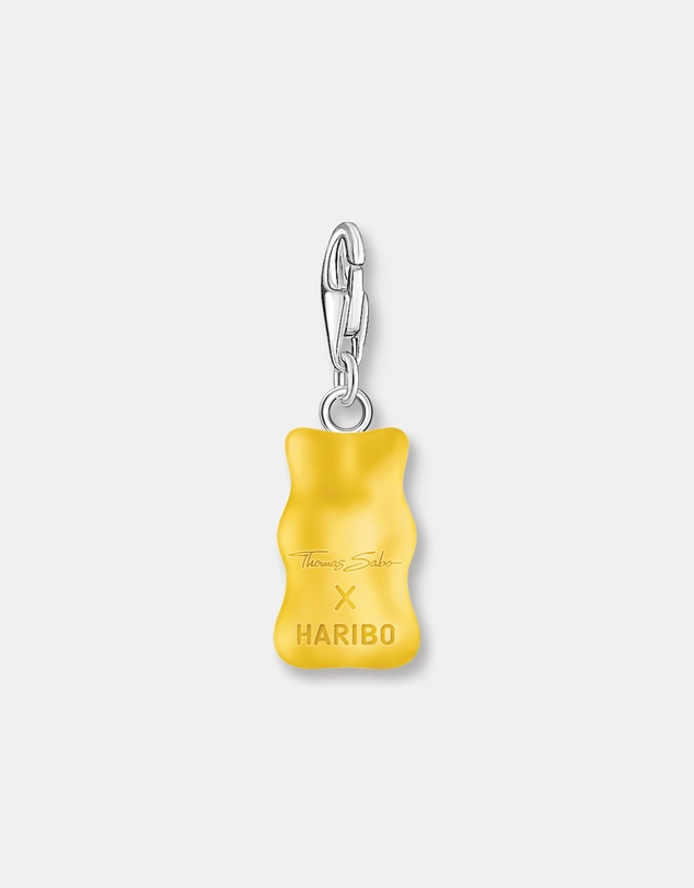 THOMAS SABO - Charm Pendant HARIBO Lemon Yellow Bear
