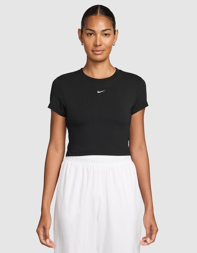 Nike - Sportswear Chill Knit Cropped T-Shirt