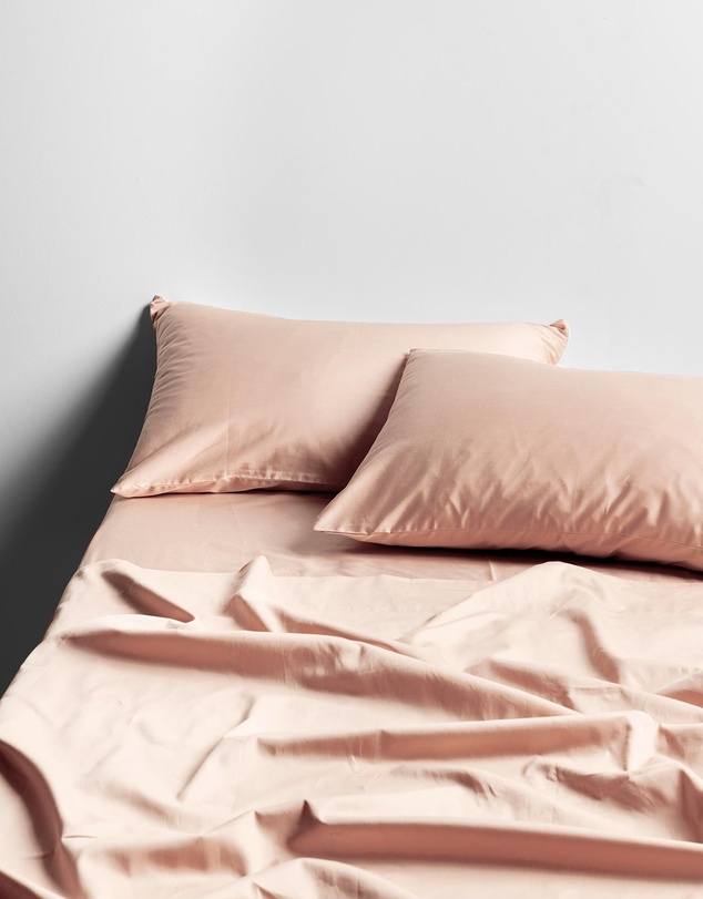 Aura Home - Halo Organic Sateen Sheet Set